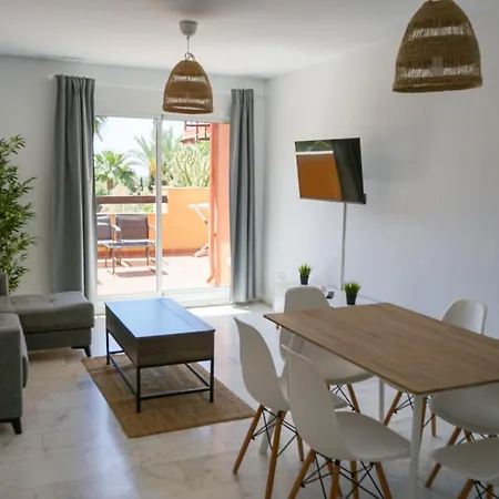 Apartment Two Bedroom Penthouse Marbella, With Sea Views Near Golf And Beaches